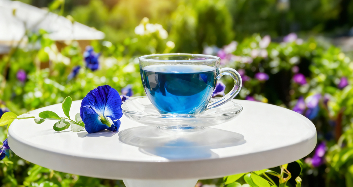 Blue Pea Flower for Hair