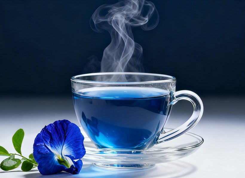 Blue Pea Flower and Circulation