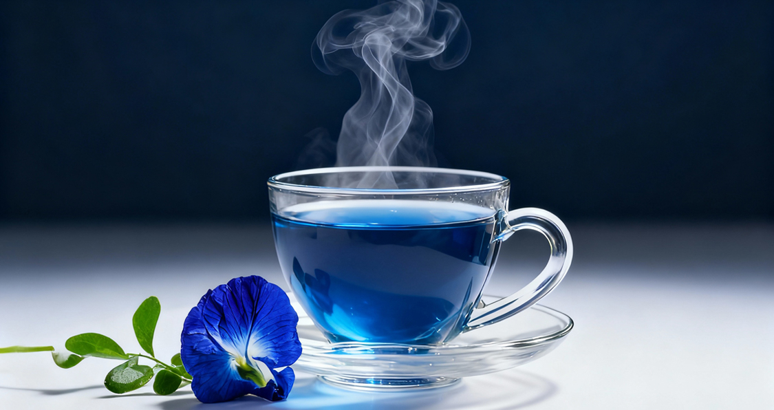 Blue Pea Flower and Circulation